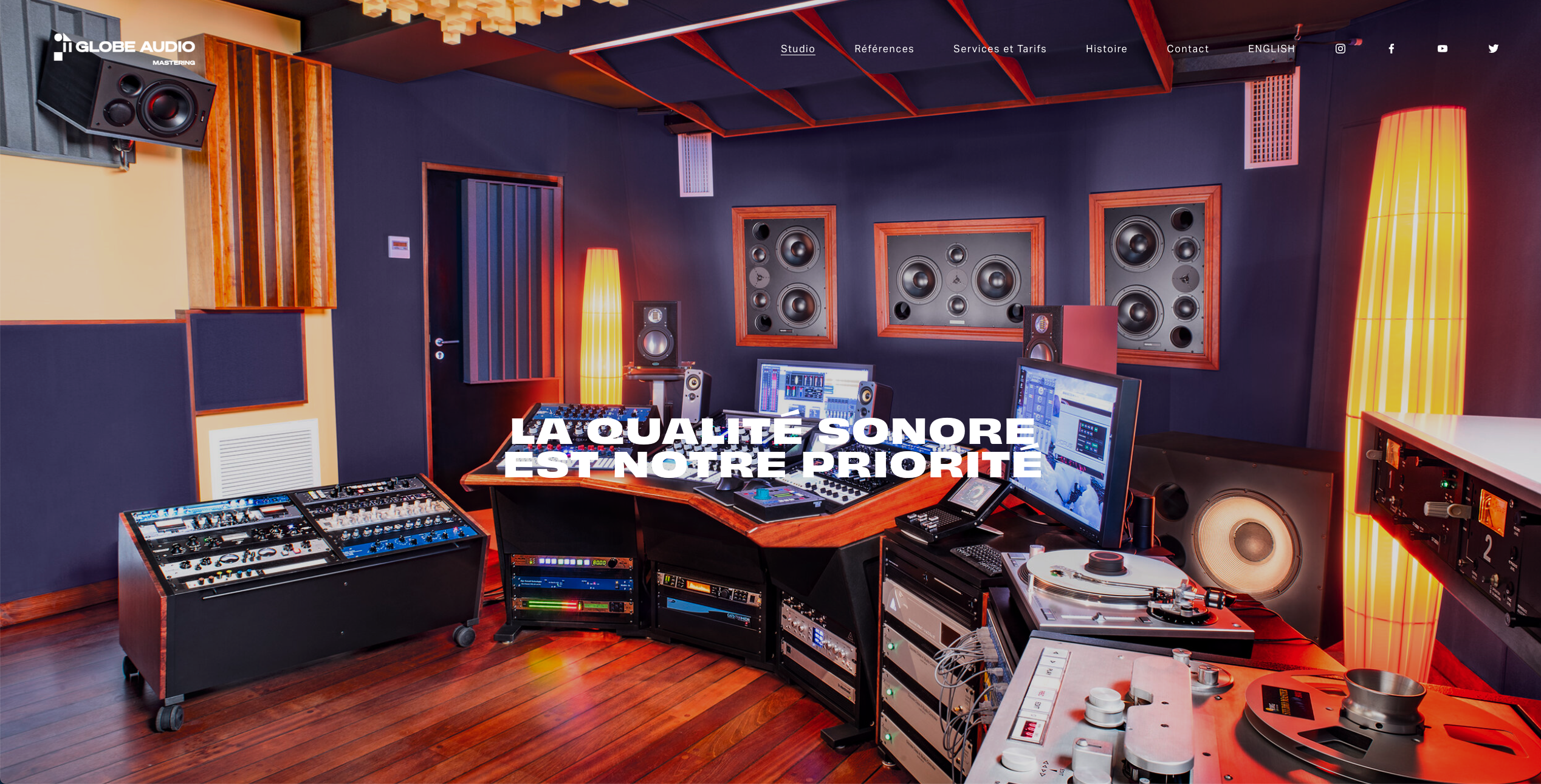 Le mastering chez Globe Audio