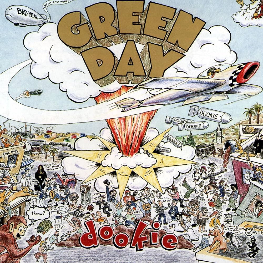 Basket Case Drum Sheet Partition de batterie Green Day Dookie