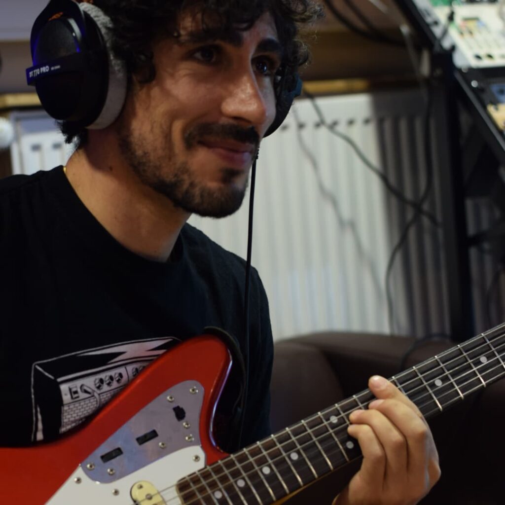 Naked Sunshine guitar tracking